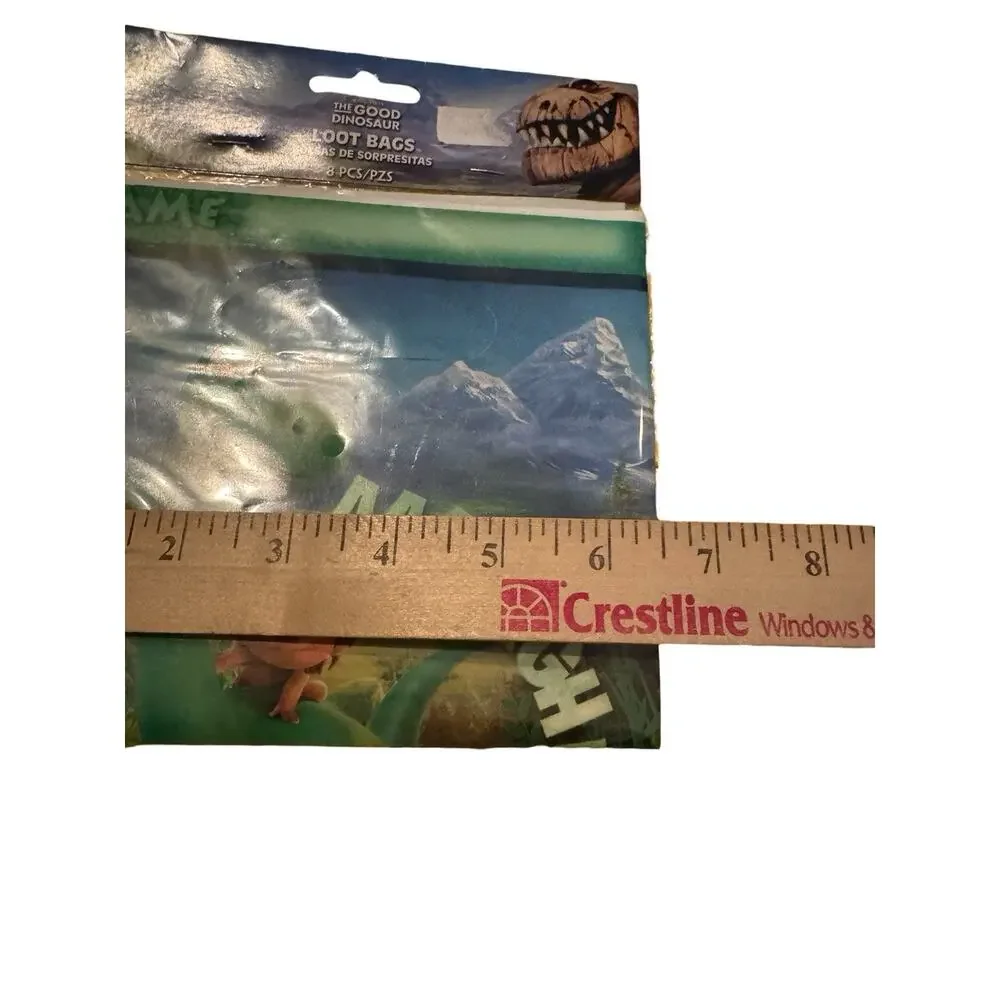 Disney The Good Dinosaur Loot Bags Party‎ Favor Bags 8 Count Sealed Birthday